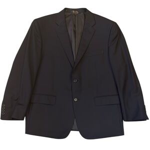 Jos. A. Bank Signature Gold Tailored Fit Wool Sport Coat Jacket Navy Blue 44S